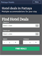 Mobile Screenshot of hotelspattayacity.com